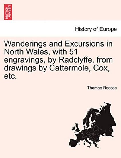 Wanderings and Excursions in North Wales, with 51 Engravings, by Radclyffe, from Drawings by Cattermole, Cox, Etc.
