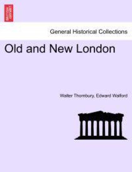 Old and New London VOL. VI