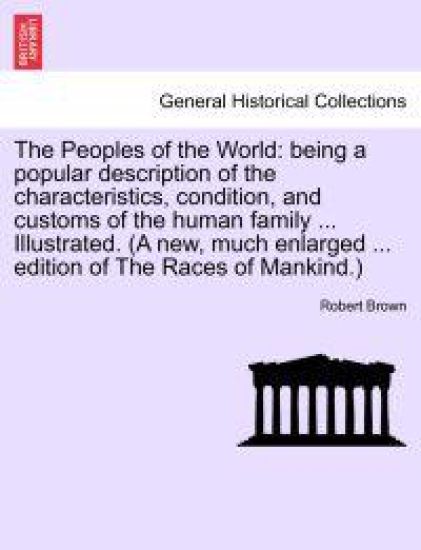 The Peoples of the World – Robert Brown, kirjan kansikuva