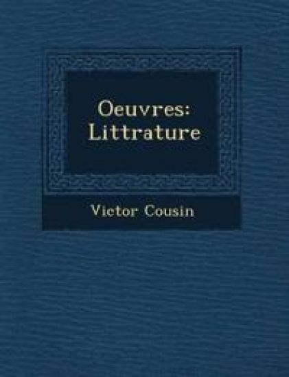 Oeuvres: Litt¿rature