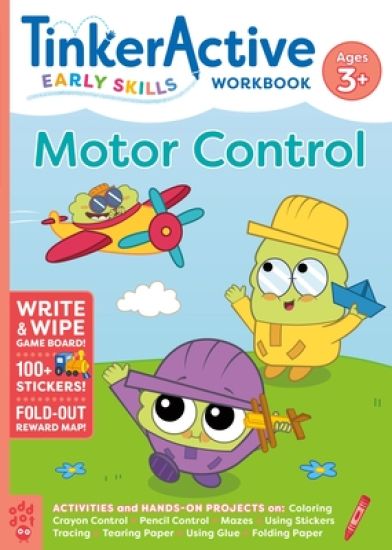 TinkerActive Early Skills Motor Control Workbook Ages 3+