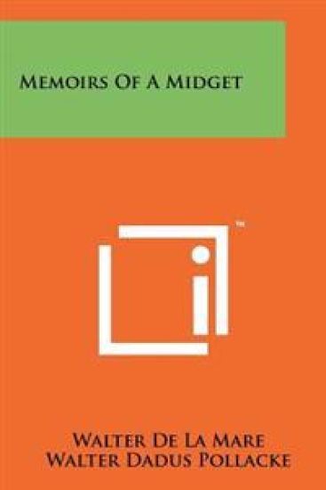 Memoirs of a Midget – Walter de La Mare, kirjan kansikuva