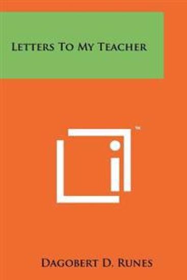 Letters to My Teacher