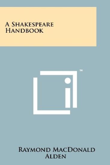 A Shakespeare Handbook