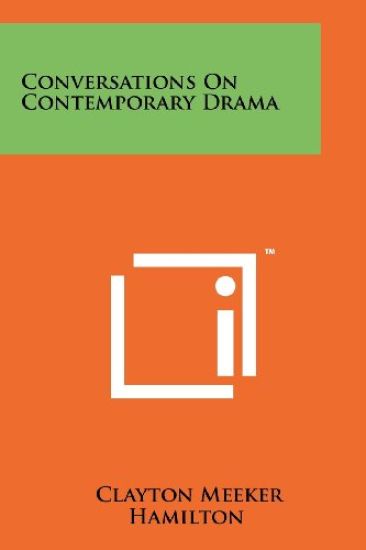 Conversations on Contemporary Drama