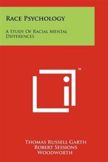 Race Psychology: A Study of Racial Mental Differences
