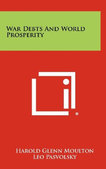 War Debts and World Prosperity