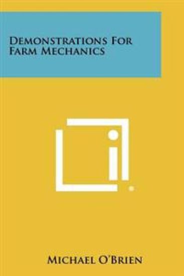Demonstrations for Farm Mechanics