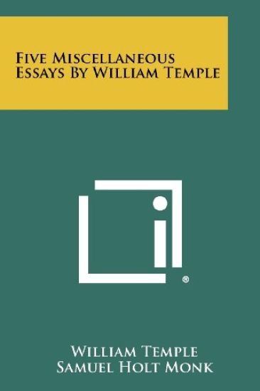 Five Miscellaneous Essays by William Temple
