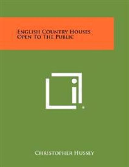 English Country Houses Open to the Public