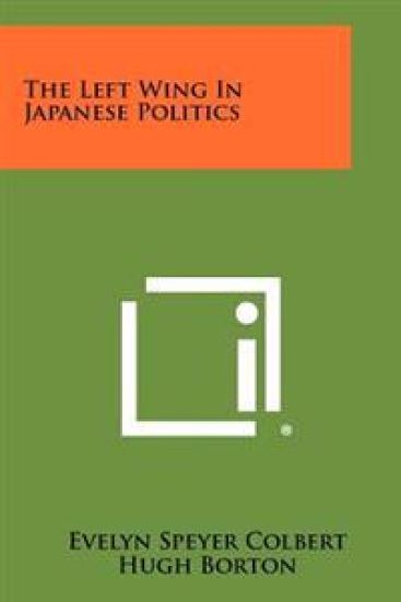 The Left Wing in Japanese Politics
