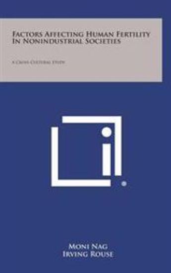 Factors Affecting Human Fertility in Nonindustrial Societies: A Cross-Cultural Study