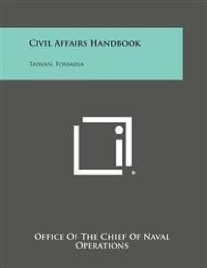 Civil Affairs Handbook: Taiwan, Formosa