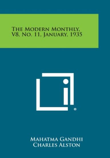 The Modern Monthly, V8, No. 11, January, 1935