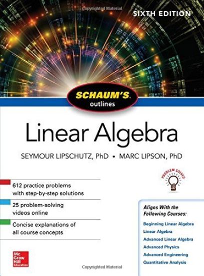 Schaum's Outline of Linear Algebra, Sixth Edition