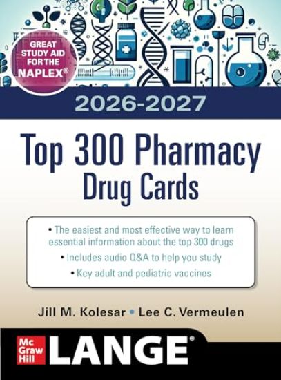 McGraw Hill's 2026/2027 Top 300 Pharmacy Drug Cards