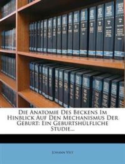 Die Anatomie Des Beckens Im Hinblick Auf Den Mechanismus Der Geburt