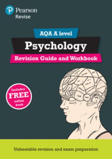 Pearson REVISE AQA AS level Psychology Revision Guide and Workbook inc online edition - for 2025, 2026 exams