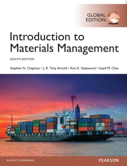 Introduction to Materials Management, Global Edition – Steve Chapman, kirjan kansikuva