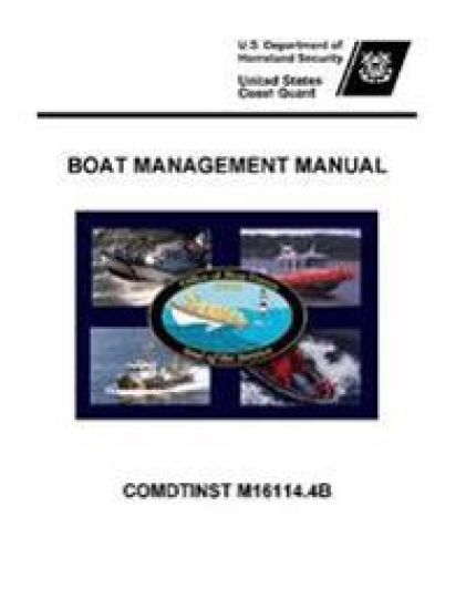 Boat Management Manual - Comdtinst M16114.4b
