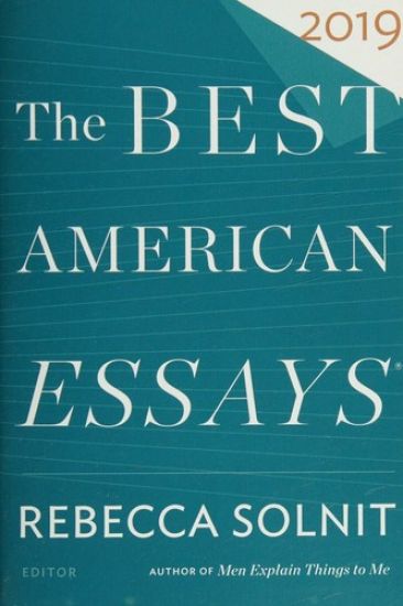 The Best American Essays 2019