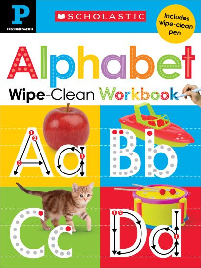 Pre-K Alphabet Wipe-Clean Workbook: Scholastic Early Learners (Wipe-Clean)