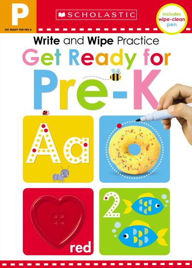 Get Ready for Pre-K Write and Wipe Practice: Scholastic Early Learners (Write and Wipe)