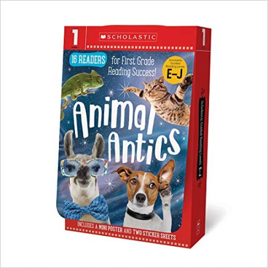 Animal Antics E-J First Grade Reader Box Set: Scholastic Early Learners (Guided Reader)