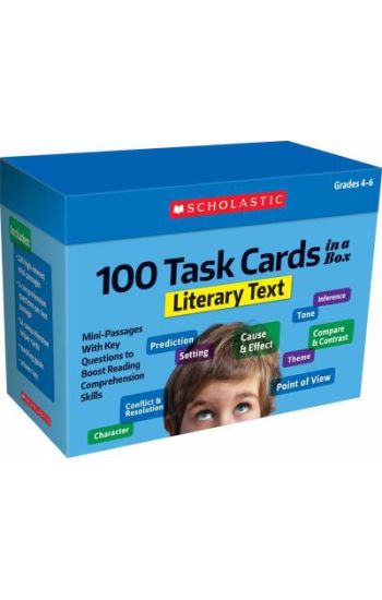 100 Task Cards in a Box: Literary Text