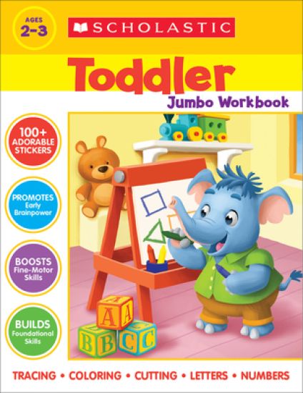 Scholastic Toddler Jumbo Workbook