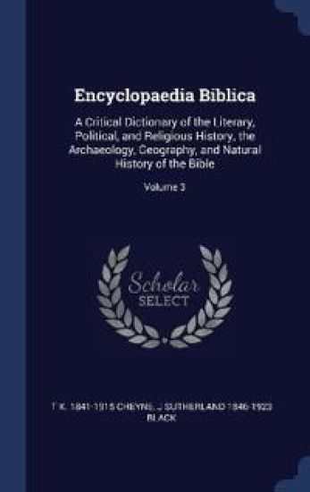 Encyclopaedia Biblica