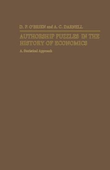 Authorship Puzzles in the History of Economics