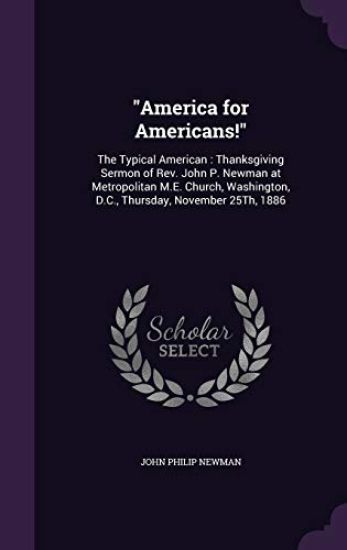 "America for Americans!"