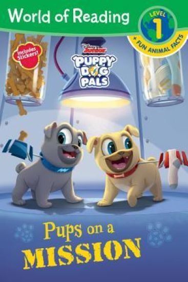 World of Reading: Puppy Dog Pals: Pups on a Mission-Level 1 Reader Plus Fun Facts