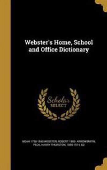 Webster's Home, School and Office Dictionary