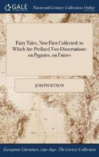 Fairy Tales, Now First Collected