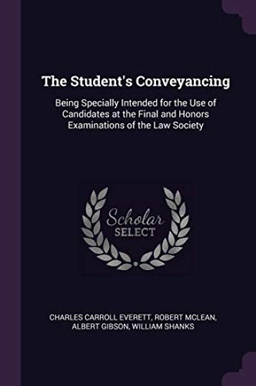 The Student's Conveyancing – Charles Carroll Everett, kirjan kansikuva