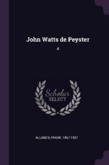 John Watts de Peyster