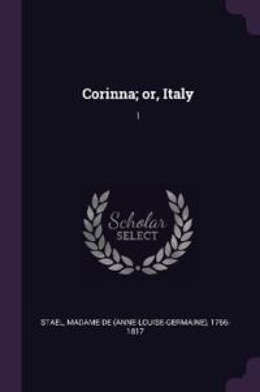 Corinna; or, Italy
