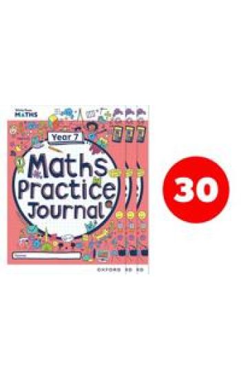 White Rose Maths Practice Journals Year 7 Workbooks: Pack of 30
