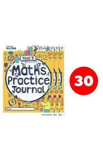 White Rose Maths Practice Journals Year 9 Workbooks: Pack of 30
