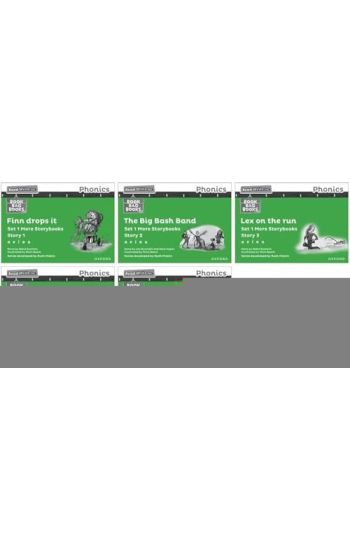 Read Write Inc. Phonics: Green Set 1 More Black & White Storybooks (Pack of 50) – Jan Burchett, kirjan kansikuva