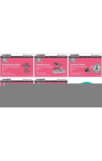 Read Write Inc. Phonics: Pink Set 3 More Black & White Storybooks (Pack of 50)