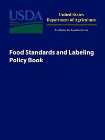 Food Standards and Labeling Policy Book – U S Department of Agriculture, kirjan kansikuva
