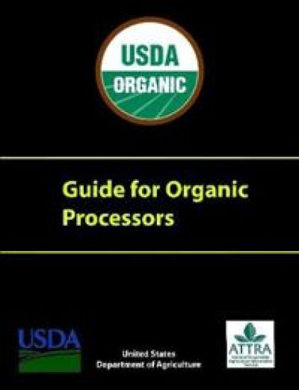 Guide for Organic Processors – U S Department of Agriculture, kirjan kansikuva