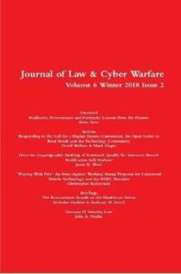Volume 6 Winter 2018 Issue 2