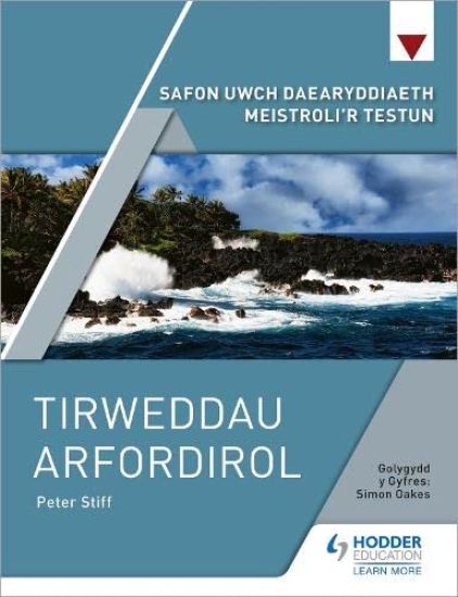 Safon Uwch Daearyddiaeth Meistroli'r Testun: Tirweddau Arfordirol – Peter Stiff, kirjan kansikuva
