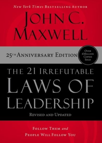 The 21 Irrefutable Laws of Leadership – John C. Maxwell, kirjan kansikuva