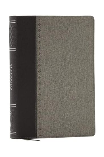 Alexander Maclaren Study Bible: Encouragement and Insights for a Christ-Centered Life (NKJV, Black/Gray Leathersoft, Comfort Print)