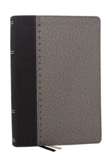 Alexander Maclaren Study Bible: Encouragement and Insights for a Christ-Centered Life (NKJV, Black/Gray Leathersoft, Comfort Print, Thumb Indexed)